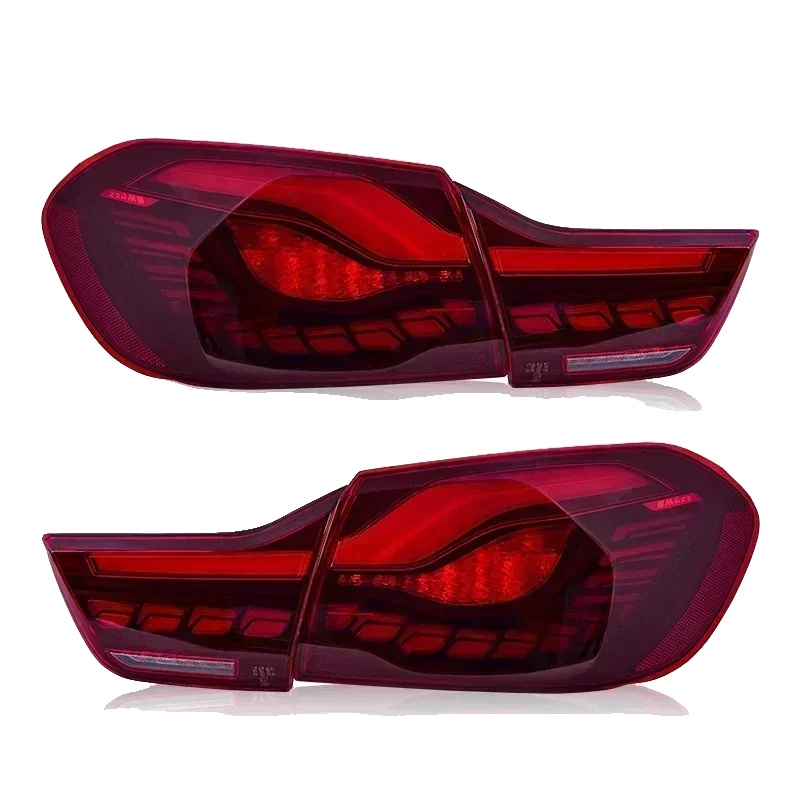 Rücklichter, Led-technologie, Dynamische Blinker, Rot