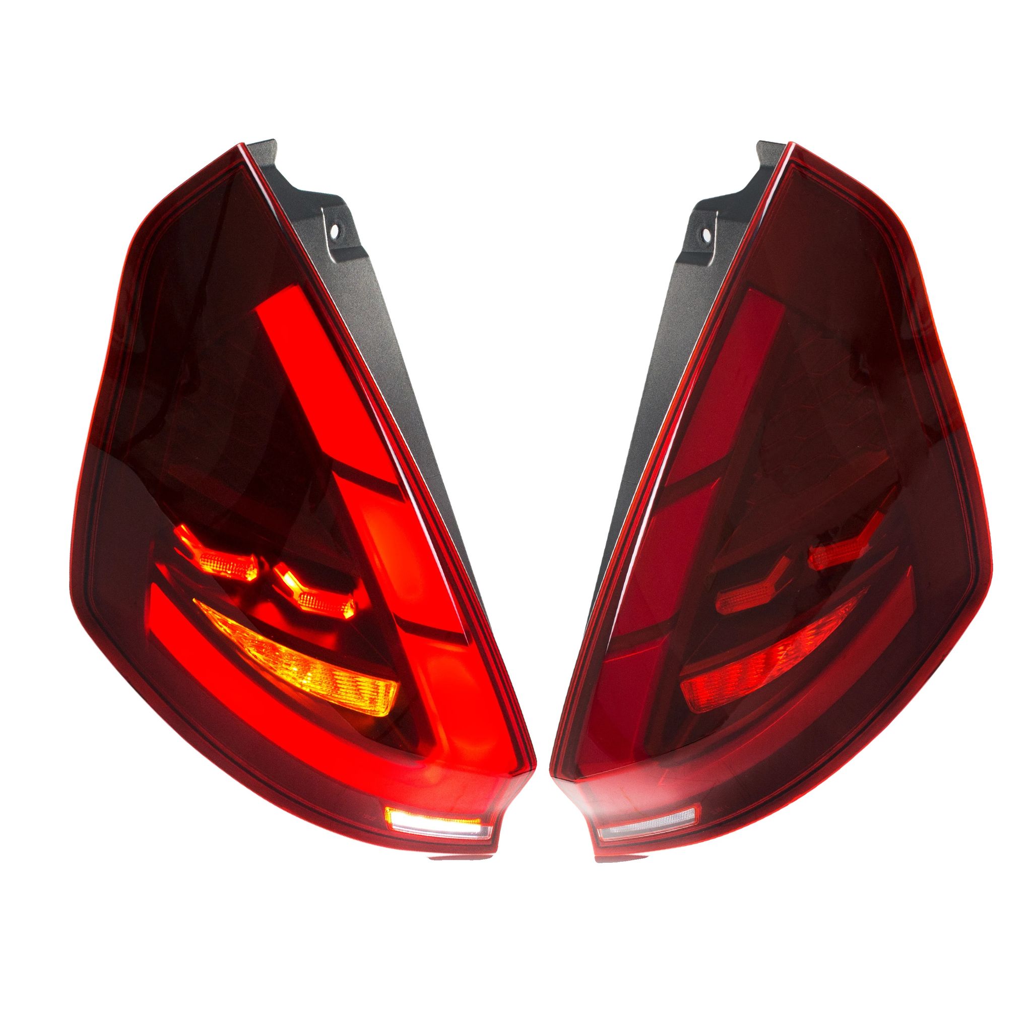 Rücklicht, Passt Für Ford Fiesta 2008-2020, Wasserdicht Ip67, Betriebsspannung 12v, Lumen 3400lm, Sequenzielle Blinker