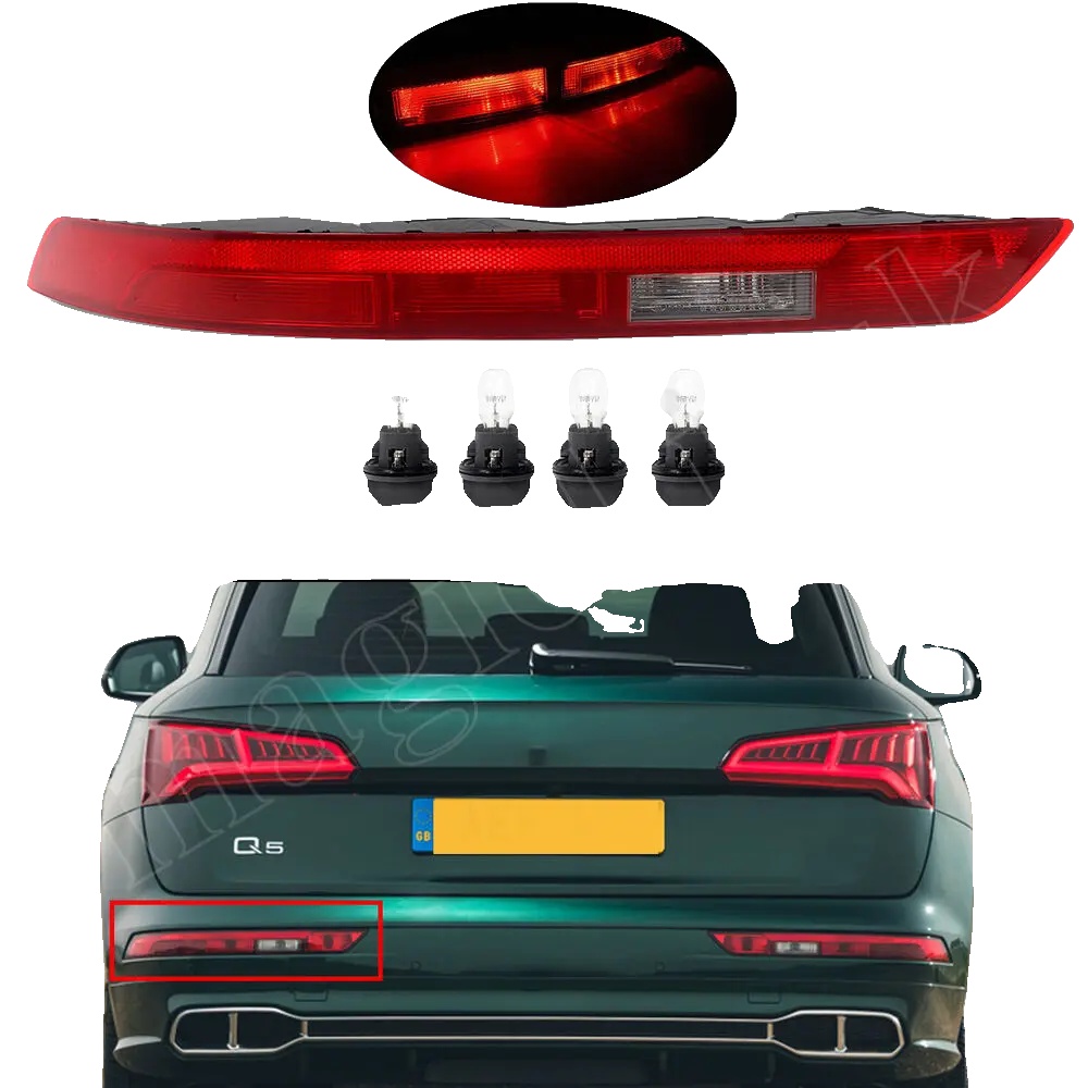 Heckstoßstangenbeleuchtungseinheit, Kompatibel Mit Audi Q5, Langlebiges Design, Hintere Linke