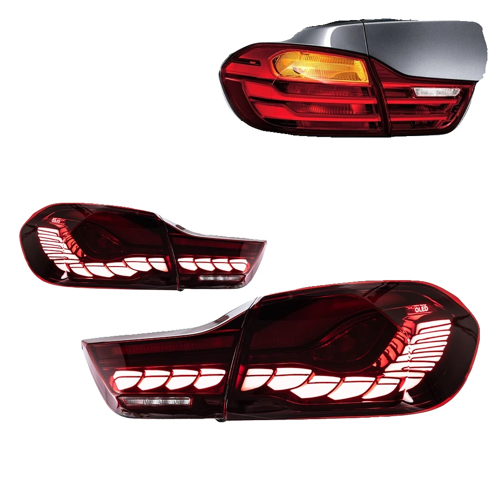 Rücklichtanbau, Led-material, Dynamische Signal-funktion, Rot, Drachenhaut-led-a