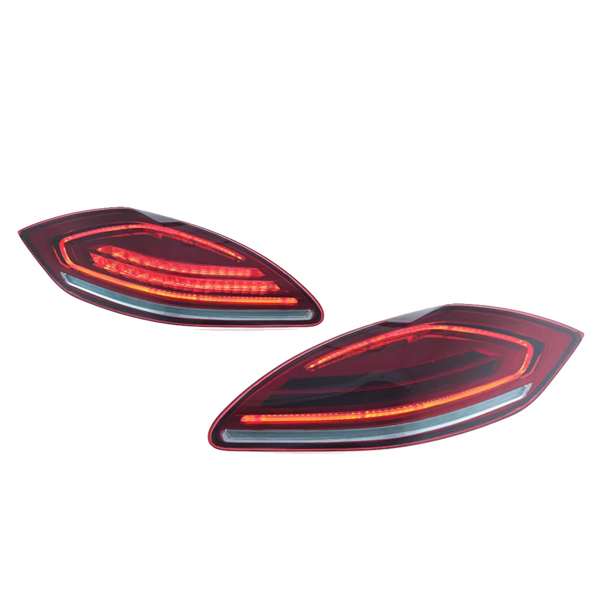 Rücklichtanbau, Led-projektionsbeleuchtung, Tagfahrlicht, Rot, 2 Pcs-a
