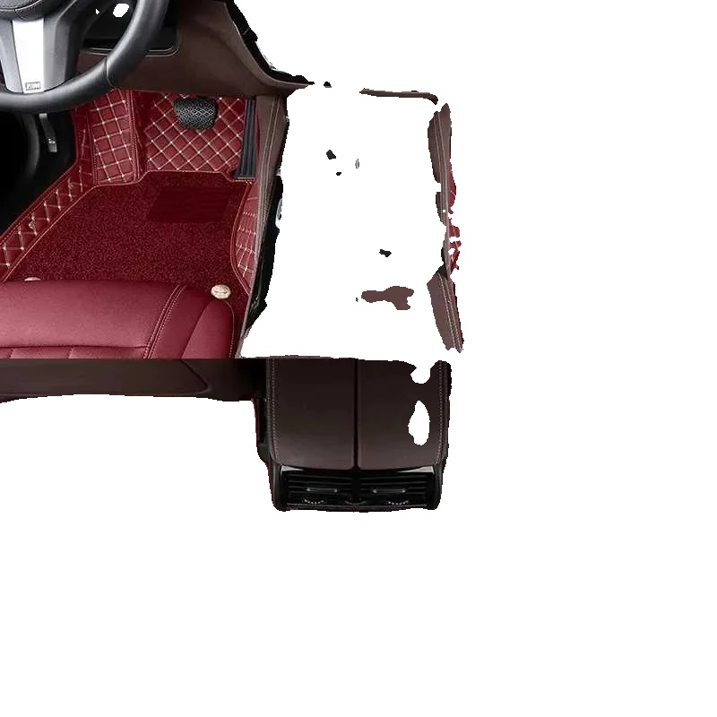 Autofußmatten, Luxuriöses Design, Maßgeschneidert Für Peugeot 407, Doppelschicht