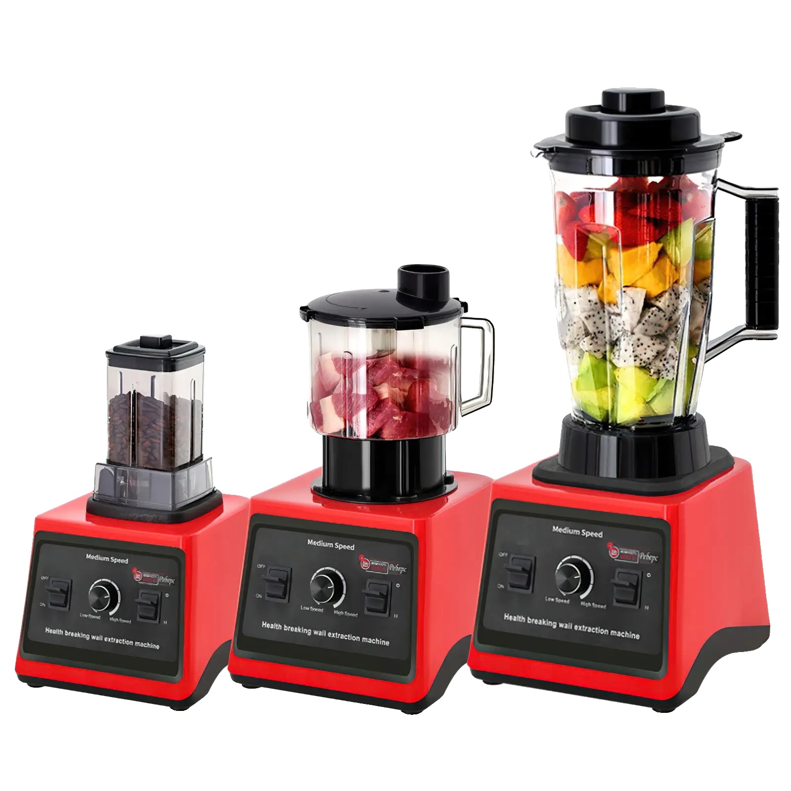 Blender, 3-in-1 Funktionalität, Hochgeschwindigkeitsleistung, Bf-5032
