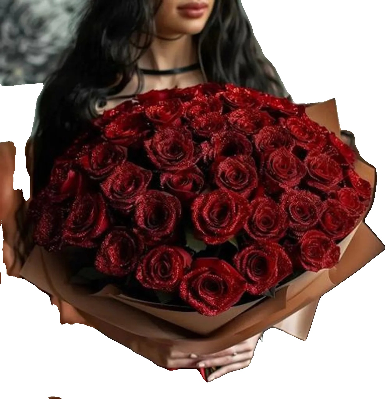 Künstliche Rose, Für Den Innenbereich, Ideal Für Diy-sträuße, Rot, 30 Stück-a