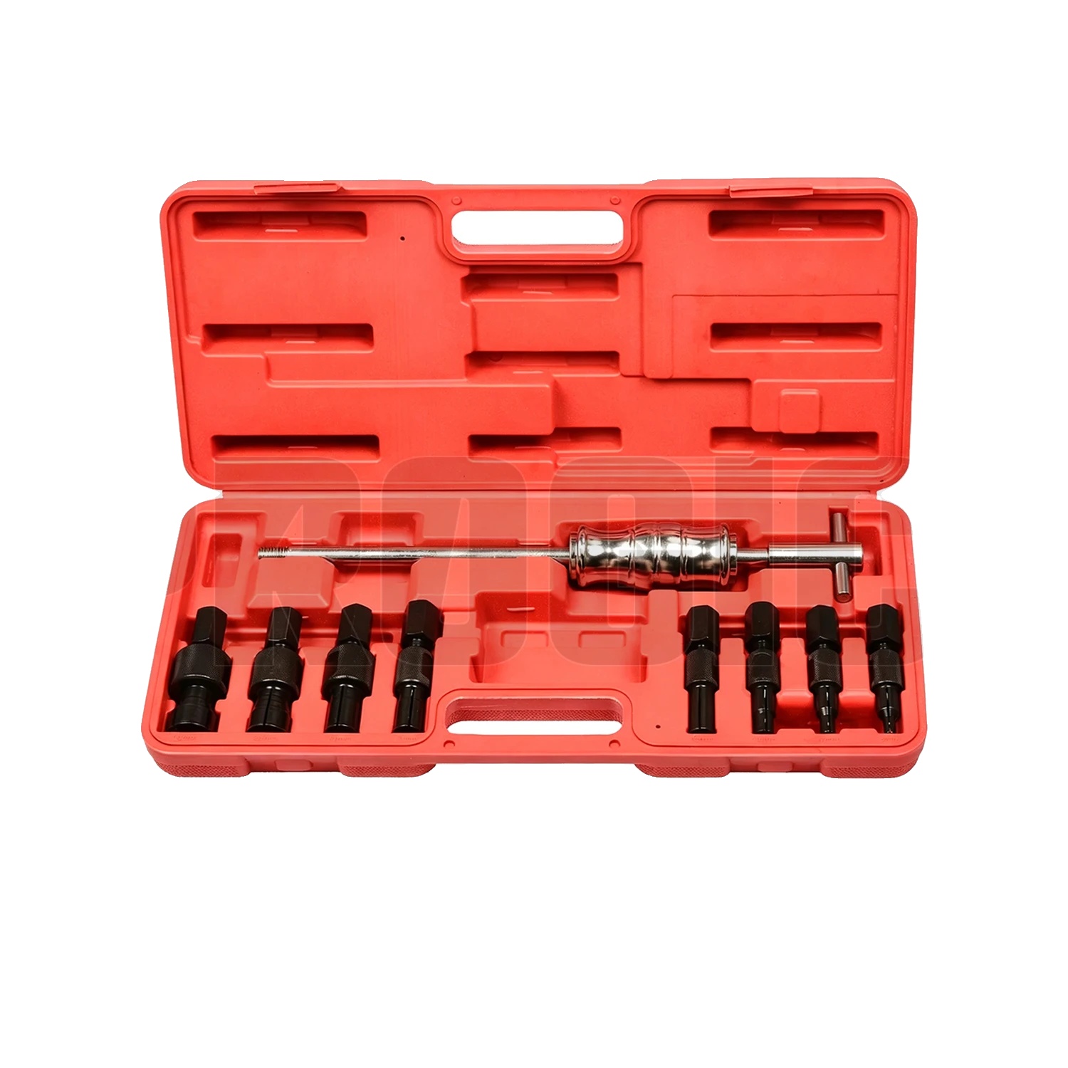 Lagerauszieher-werkzeugsatz, 9-teilig, Metallkonstruktion, Kompaktes Gehäuse, Klemmen Für 8-32 Mm, 3,5 Kg Gewicht