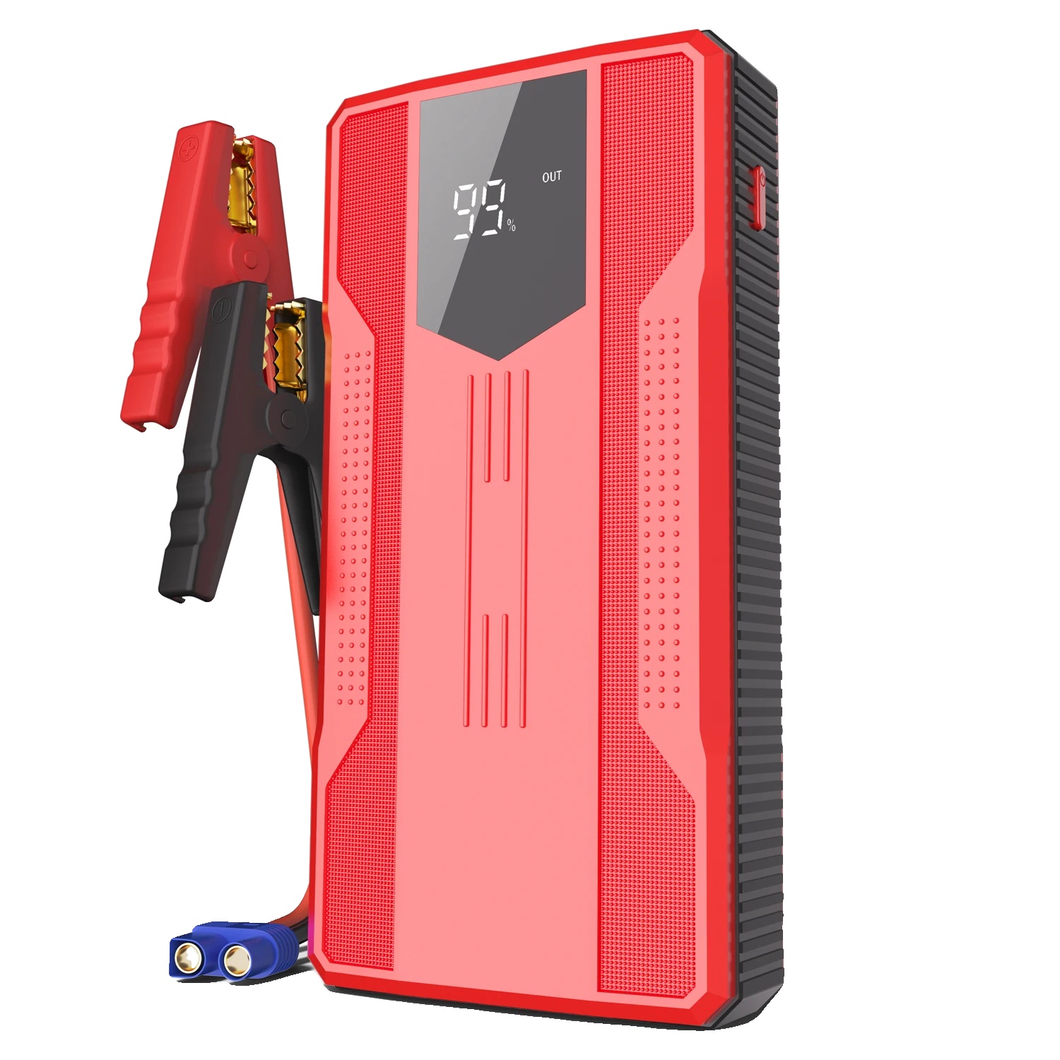 Auto-starthilfe, 12000mah Kapazität, 400a Spitzenstrom, Rot R23s