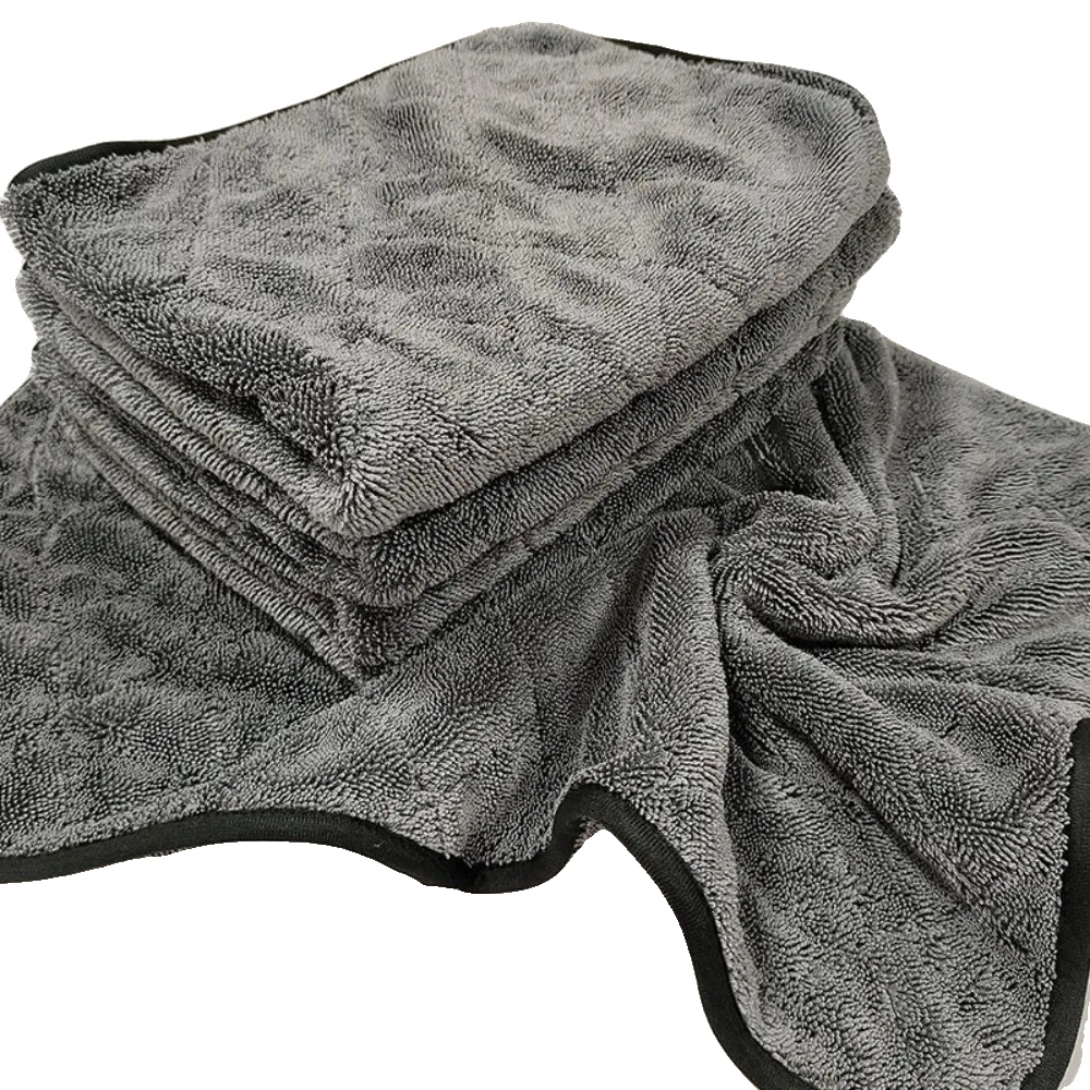 Mikrofaserhandtuch, Ultra Dick, Hohe Saugfähigkeit, 2pcs 40x60