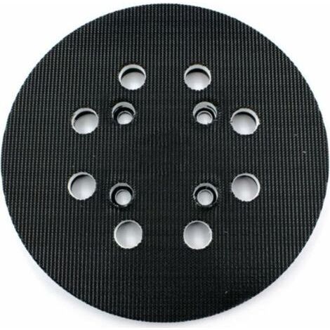 Paar Schleifteller Für Bosch (ø 125 Mm, Mittlere Härte) Mit Zubehörsystem Für Pex 300/400 Ae / 4000 Ae / Advanced Orbit 18 Exzenterschleifer, Trimec