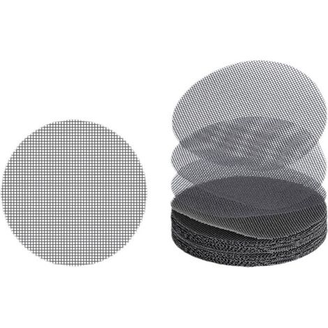 100er-pack Drainagematten Für Blumentöpfe – Atmungsaktive Auskleidung, Ideal Für Minigärten Und Topfpflanzen, 10 Cm Maschenweite – Netzstruktur