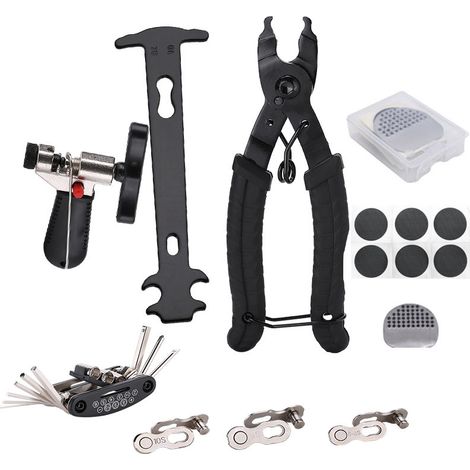12-in-1 Fahrradketten-reparaturset – Komplettes Werkzeugset Zum Zerlegen, Montieren Und Warten Von Mountainbike- Und Rennradketten