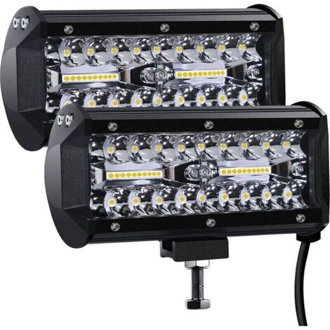 12v 300w 7" Led-arbeitsscheinwerfer, Wasserdichter Ip67 Led-autoscheinwerfer, 27.000lm Led-nebelscheinwerfer, Arbeitsscheinwerfer Für Auto, Lkw, Traktor, Suv, Boot (2 Stück) Dyk-alovez