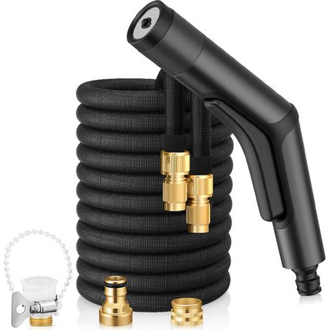 15 M Hochdruck-wasserpistole – Für Die Autowäsche, Aluminiumlegierung, Schlauch + Pistole + Universalgelenk