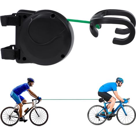 2,5 M Langer, Einziehbarer Fahrradgurt Für Eltern Und Kind, Ideal Für Outdoor-aktivitäten Und Für Die Meisten Radfahrer Geeignet, Unabhängig Vom Alter.