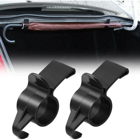 2-teiliger Auto-regenschirmhalter – Kofferraumhaken, Befestigungsclips Und Kopfstützen-organizer – Universell, Tragbar Und Multifunktional – Für Regenschirme, Taschen Und Mehr – Haken