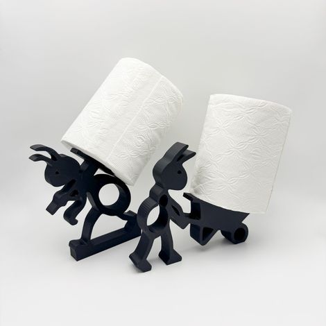 2-teiliger Toilettenpapierspender – Kreative, Ameisenförmige Toilettenpapierrolle (3d-ameisenförmige Rolle)