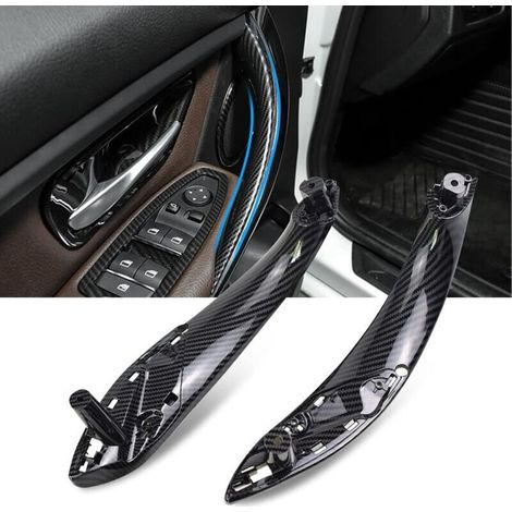 2-teiliges Set, Kompatibel Mit Bmw 3er F30 F31 F34 F80 Innentürgriffen: Linker Und Rechter Innentürgriff Für 4er F32 F33 F36 F82 F83 (carbonfaser), Debuns