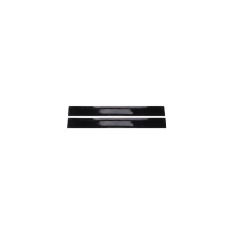 2er-pack Silikon-küchendichtungsstreifen – Schwarz – Fettabweisender T-förmiger Streifen – 53,3 Cm (21 Zoll)