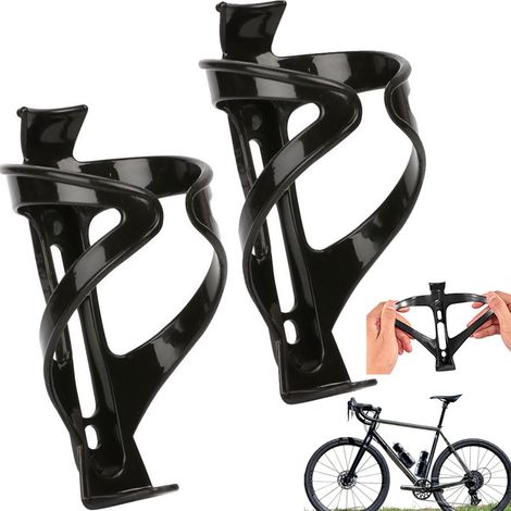 2er-set Fahrradflaschenhalter – Universelle Flaschenhalter – Flaschenhalter Für Rennräder – Robustes Und Flexibles Design – Geeignet Für Rennräder, Mountainbikes, Kinderwagen Und Buggys – Flaschen-/be