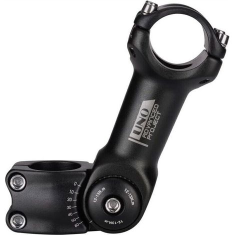 31,8 Mm Verstellbarer Vorbau, 110 Mm, 0–60 Grad Verstellbar, Für Die Meisten Mountainbikes Und Rennräder, Von Debuns