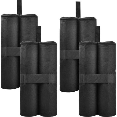 4 Stück Sandsäcke Für Sonnenschirme, Pavillons, 600d Oxford-gewebe In Industriequalität, Für Pavillons, Markisen Oder Sonnenschirme