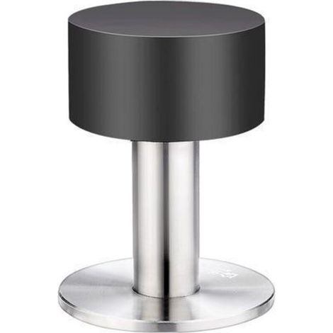4 Stück Selbstklebende Türstopper Aus Edelstahl Mit Stoßdämpfendem Gummi Für 3m Doppelseitiges Klebeband (40 Mm)
