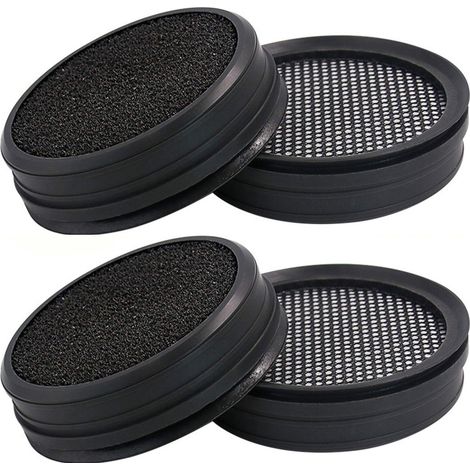 4-teiliger Filter - Kompatibel Mit Philips Speedpro Fc8009/01 / Cp0948 - Kompatibel Mit Speedpro Und Speedpro Aqua Staubsaugern Der Serien 5000 Und 5000 Aqua - Motorfilter Für Staubsauger - Ref.