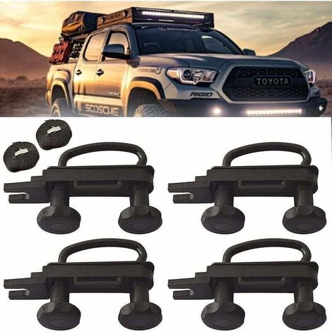 4er-set U-bügel Für Dachboxen – Montagesatz – U-bügel – Mit 8 Robusten Sicherungsmuttern – Dachboxhalterung – Montagezubehör-set, Superma, Von Debun
