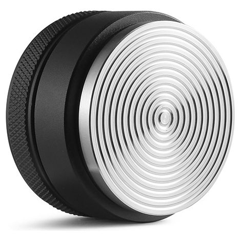 58 Mm Federbelasteter Kaffeetamper Mit Walnussholzgriff – Tamper Mit Konstantem Druck Aus Edelstahl 304