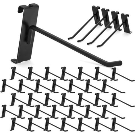 60-teiliges Set Mit Gitterwandhaken, Ca. 15,2 Cm (6 Zoll) Lang, Robuste Haken Für Gitterwandpaneele Und Regale.