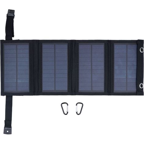 6w 5v Hocheffiziente Tragbare Faltbare Mobile Powerbank Mit Solarfunktion Für Den Außenbereich