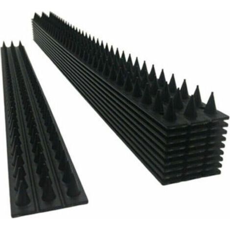 Alovez – 10er-pack Vogelabwehrspitzen – Wirksame Abwehr Für Zäune Und Mauern – Kunststoff – Einfache Montage