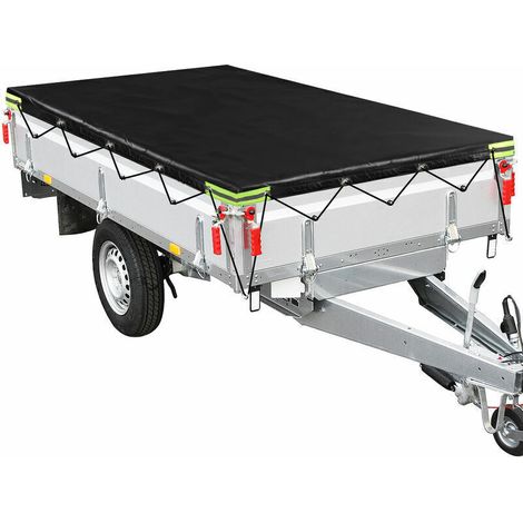Anhängerabdeckung Für 500–750 Kg, 212 X 123 X 8 Cm, Von Debuns
