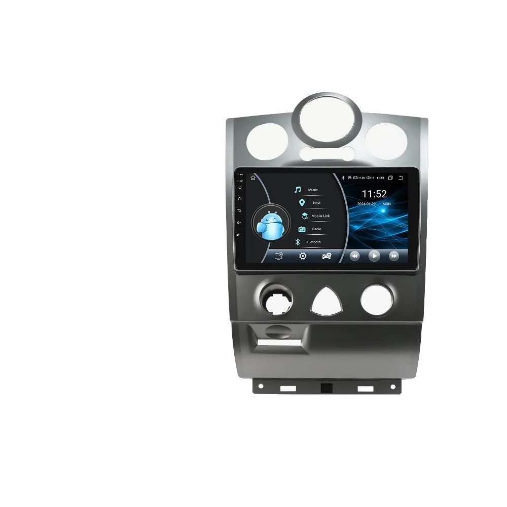 Carplay, Smartphone-kompatibilität, Multimedia-funktionen, Kompatibel Mit Renault Megane 2 2002 2003 2005-2009, W1 (2gb 32gb) Mit 4g Lte