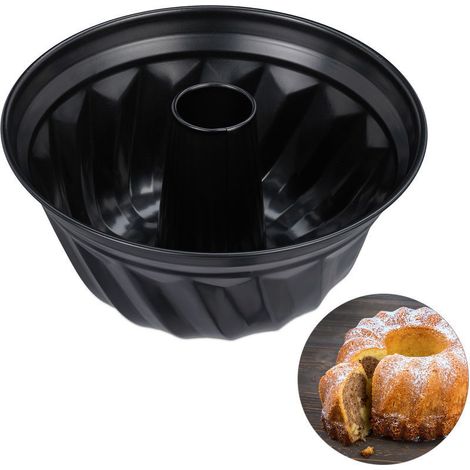 Antihaft-kuchenform – Geeignet Zum Backen Von Gelee, Gelatine, Schokolade Und Flan – 25,5 X 10,5 Cm