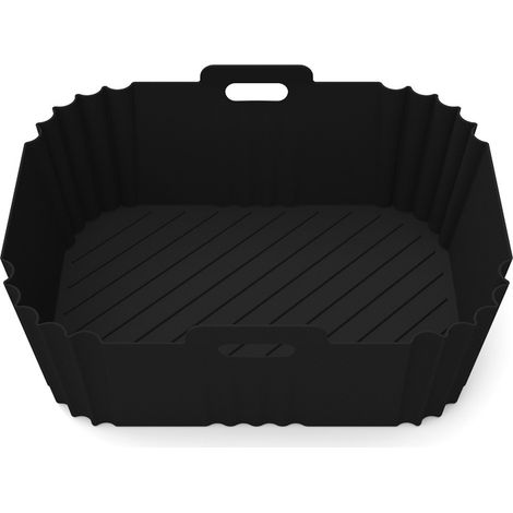 Antihaftbeschichtete Silikonformen, Geeignet Für Heißluftfritteusen – Kann Als Backform / Zubehör Für Heißluftfritteusen Verwendet Werden (abmessungen: 21,5 × 16,5 × 8 Cm)