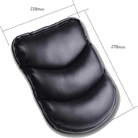 Armlehnenbezug Für Die Mittelkonsole, Kompatibel Mit Renault Duster, Megane 2, Logan, Captur, Armlehnenbezüge (schwarz)