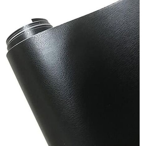 Autofolierungsfolie, Autofolierungsfolie In Schwarzem Lederdesign, Pvc-klebefolie Für Die Fahrzeugkarosserie Und Den Innenraum, Vinylfolie, Autolederfolie