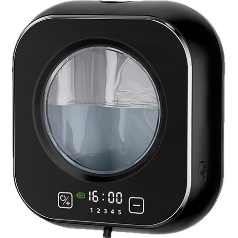 Automatischer, Berührungsloser Seifenspender – Wandmontage, 320 Ml – Led-uhr + 5 Schaumstufen – 120 Tage Batterielaufzeit – Ipx5 Wasserdicht Für Küche Und Bad
