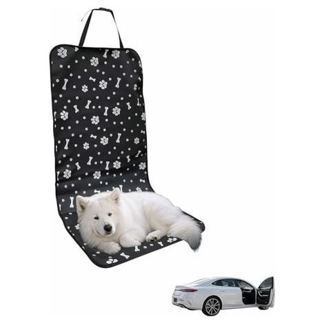 Autositzbezug Für Haustiere (für Hunde Und Katzen), Wasserdicht Und Rutschfest, Leicht Zu Reinigen, Verstellbare Schnallen, 49 X 106 Cm, Robuster Autositzschutz Für Hunde