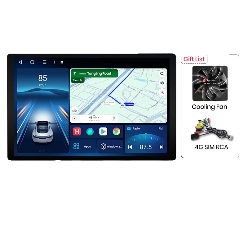 Autoradio, Touchscreen, Multifunktion, Kompatibel Mit Dodge Journey Fiat Freemont 2011-20, X7 Max 4+64gb 13
