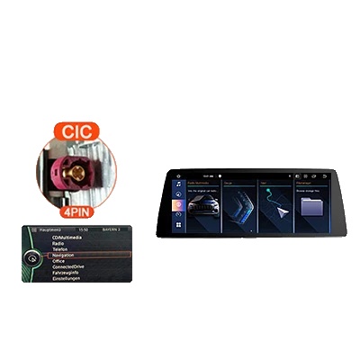 Carplay, Multimedia-player, Plug-and-play-installation, Kompatibel Mit Bmw 3er/5er Serie, Hpl-cic-10-2g64g-b
