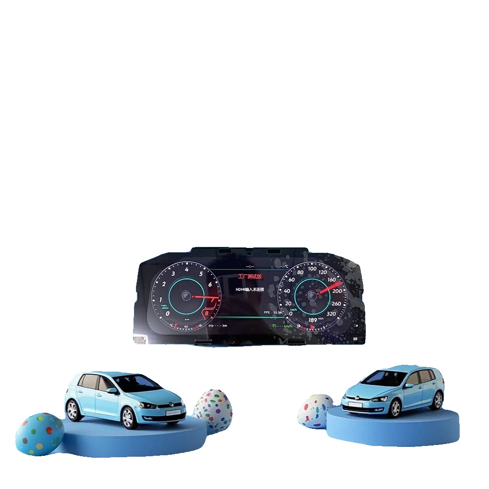 Digitales Dashboard, Anpassbare Fahrmodi, Hochauflösender Bildschirm, Für Polo19 Carplay+hdmi