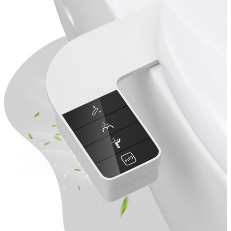 Bidet – Manueller Bidet-wc-sitz – Wc-bidet – Mit 2 Düsen – Einfache Installation – Selbstreinigende Düse – Drei Einstellungen – Einstellbarer Wasserdruck – Bidet-wc-zubehör – Nicht Elektrisch – Instal