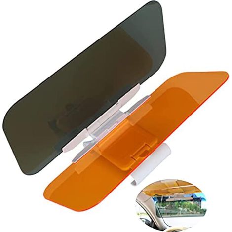 Blendschutz-sonnenschutz Für Autos, Uv-schutz-sonnenschutz, 2-in-1-sonnenschutz Für Tag- Und Nachtsicht, Sonnenschutzverlängerung Für Autos