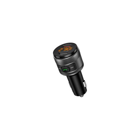 Bluetooth 5.3 Fm-transmitter Für Das Auto, Drahtloser Bluetooth 3.0 Fm-radioadapter Mit Freisprechfunktion, 2 Usb-anschlüssen, Ladegerät Und Kompatibilität Mit Usb-sticks.