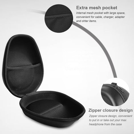 Das Kopfhörer-etui Wird Mit Einer Robusten Tragetasche Geliefert Und Ist Kompatibel Mit Beats Studio, Philips Bose Solo 3, Sony Bose Qc, Jbl, Sennheiser, Skullcandy Mpow, Audio Technica, Cowin Und Jvc