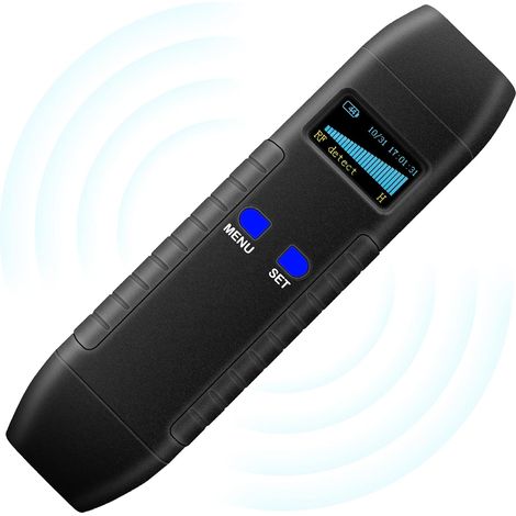 Detektor Für Versteckte Kameras Und Gps-tracker – Rf-scanner Für Verdeckte Abhörgeräte – Schutz Der Privatsphäre – Für Auto, Hotel Und Meetings – Schwarz.
