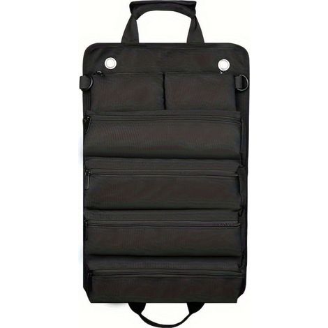 Diese Werkzeugtasche Zum Aufrollen Ist Robust, Langlebig, Tragbar Und Faltbar. Sie Verfügt Über Mehrere Kleine Fächer Und Eignet Sich Ideal Als Geschenk. Perfekt Für Väter, Kinder Und Den Ganzen Haush