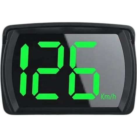 Digitaler Gps-tachometer (km/h) – Autozubehör – Gut Ablesbar – Echtzeit-geschwindigkeitsanzeige – Schnelle Und Einfache Installation – Kompatibel Mit Vielen Fahrzeugen