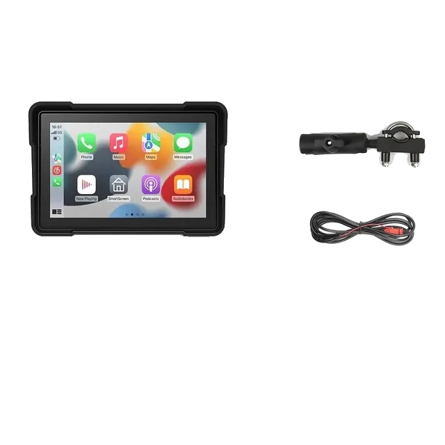 Motorrad-navigations-gps-navigator, Kabelloses Carplay, Wasserdichtes Ipx7-display, Navigator